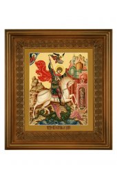Икона Георгий Победоносец (21*24 см), арт СТ-09029-3