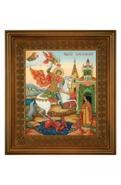 Икона Георгий Победоносец (21*24 ст), арт СТ-09030-3