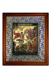 Икона Георгий Победоносец (21*24 см), арт СТ-09031-1