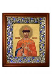 Икона Николай Романов (21*24 см), арт СТ-09067-1