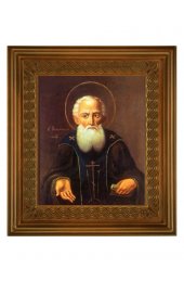 Икона Александр Свирский (26,5*29,7 см), арт СТ-09116-6