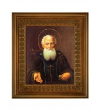 Икона Александр Свирский (26,5*29,7 см), арт СТ-09116-6