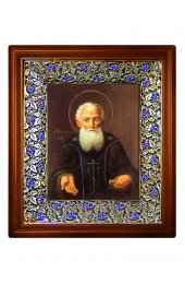 Икона Александр Свирский (21*24 см), арт СТ-09116-1