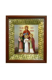 Икона Вера, Надежда, Любовь и мать их София (21*24 см), арт СТ-10047-2