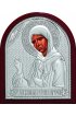 Икона Матрона Московская Блаженная 11*9 см серебряная, лик, арт ГЛБ-040