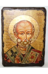 Икона Николай Чудотворец (17 х 23 см), арт IDR-054