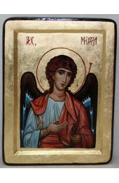 Икона Архангел Михаил золочение (13 х 17 см), арт IDR-085