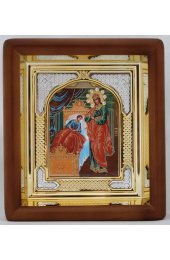 Икона Божьей Матери Целительница (17,5 х 19,5 см), арт IDR-174