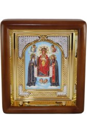 Икона Божьей Матери Киево-Печерская (17,5 х 19,5 см), арт IDR-175