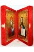 Венчальная пара Спаситель и Божья Матерь Казанская (10*12 см), арт IDR-323