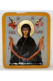 Икона Пояс Пресвятой Богородицы 13 х 17 х 2 см, арт IDR-141