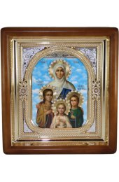 Икона Вера, Надежда, Любовь и София (23 х 26 см), арт IDR-205