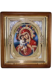 Икона Божьей Матери Жировицкая (23 х 26 см), арт IDR-116