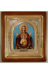 Икона Божьей Матери Знамение (23 х 26 см), арт IDR-117