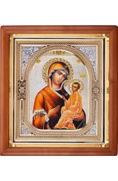 Икона Божьей Матери Тихвинская (23 х 26 см), арт IDR-146