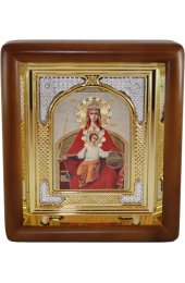 Икона Божьей Матери Державная (16,5 х 19,5 см), арт IDR-108