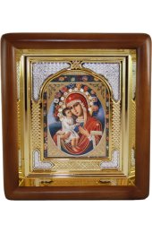 Икона Божьей Матери Жировицкая (16,5 х 19,5 см), арт IDR-115
