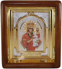 Икона Божьей Матери Споручница грешных (16,5 х 19,5 см), арт IDR-157
