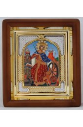 Икона Екатерина (16,5 х 19,5 см), арт IDR-196