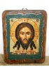 Икона Спас Нерукотворный под старину (13 х 17,5 см), арт IDR-043