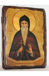 Икона Даниил Столпник под старину (13 х 17,5 см), арт IDR-523