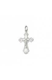 Серебряный крестик женский, арт прК-170-2