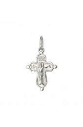 Серебряный крестик женский, арт прК-225-2