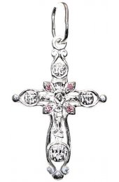 Серебряный крестик, арт прК-300-2