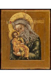 Икона Симеон Богоприимец (копия старинной), арт STO-018