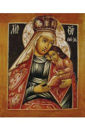 Икона Божья Матерь Избавление от Бед Страждущих (копия старинной) арт STO-021
