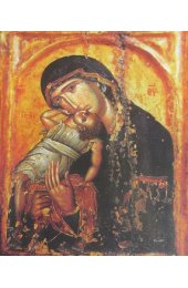 Икона Божья Матерь Взыграние Младенца (копия старинной), арт STO-010