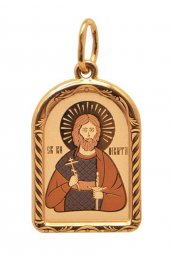 Подвеска золотая Никита, арт прП-259