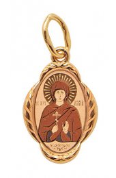 Подвеска золотая Алла, арт прП-039