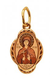 Подвеска золотая Евгения, арт прП-069
