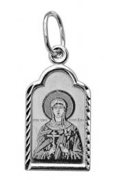 Нательная иконка Нина Святая, арт прП-1290