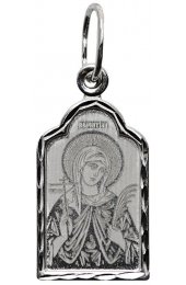 Нательная иконка Валентина Святая, арт прП-1159