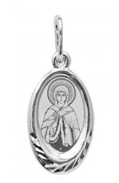 Нательная иконка Зинаида Святая, арт прП-1203