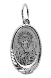 Нательная иконка Божья Матерь Смоленская, арт прП-1065