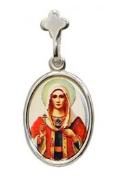 Нательная иконка Татьяна Святая, арт прП-1307